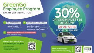 Earth Day discount with GreenGo!